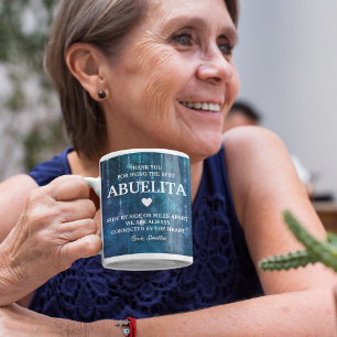 Mug Abuelita Espagne grand-mère Merci message personna