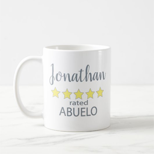 Mug Abuelo 5 étoiles (Gauche)
