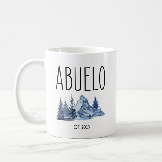 Mug Abuelo Est 2023, Regalos Para Abuelo Espagnol (Gauche)