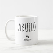 Mug Abuelo Nouveaux grands-parents espagnol Grandma Es (Gauche)