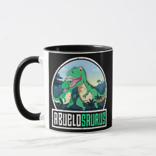 Mug Abuelosaurus T Rex Dinosaure Saurus Latino Grand-p