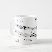 Mug abus arrière - plan monochrome mes bits (Devant gauche)