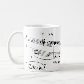 Mug abus arrière - plan monochrome mes bits (Gauche)