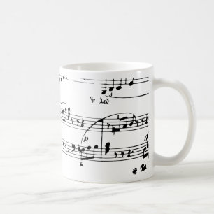 Mug abus arrière - plan monochrome mes bits