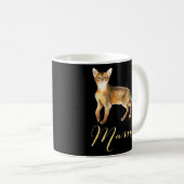 Mug Abyssinian Chat Mama Chat Maman Chat Maman Chat Mo (Devant droit)