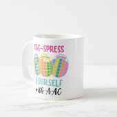 Mug ACA conscience Boug de Pâques 'EGG spress you' (Devant gauche)
