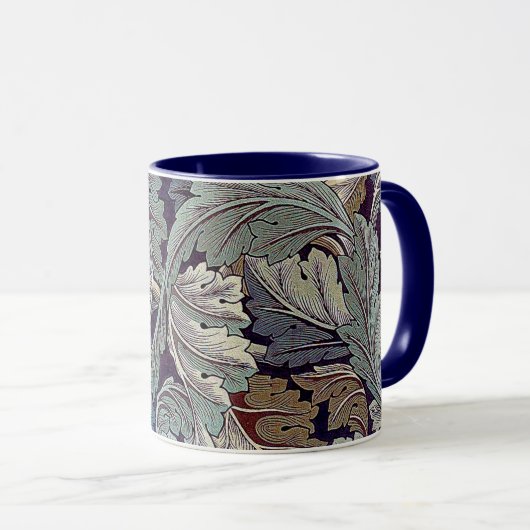 Mug Acanthus, William Morris (Devant droit)