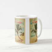 Mug Acapulco Palm Tree Vintage voyage (Devant droit)