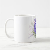 Mug Accédez à la croissance fleur sauvage romantique (Gauche)
