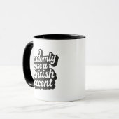 Mug Accent britannique (Devant gauche)