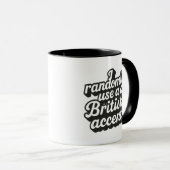 Mug Accent britannique (Devant droit)