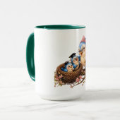 Mug Accent Oiseau Mignon (Devant gauche)