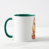 Mug accent oiseaux d'Halloween charmant (Gauche)