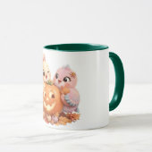 Mug accent oiseaux d'Halloween charmant (Devant droit)