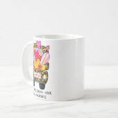 Mug Accept Understand Love Autism Awareness Support Va (Devant gauche)
