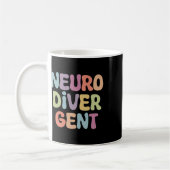 Mug Acceptation de la Sensibilisation sur l'autisme de (Gauche)