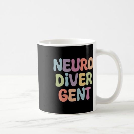 Mug Acceptation de la Sensibilisation sur l'autisme de (Droite)