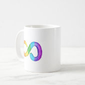 Mug Acceptation de la Sensibilisation sur l'autisme de (Devant gauche)