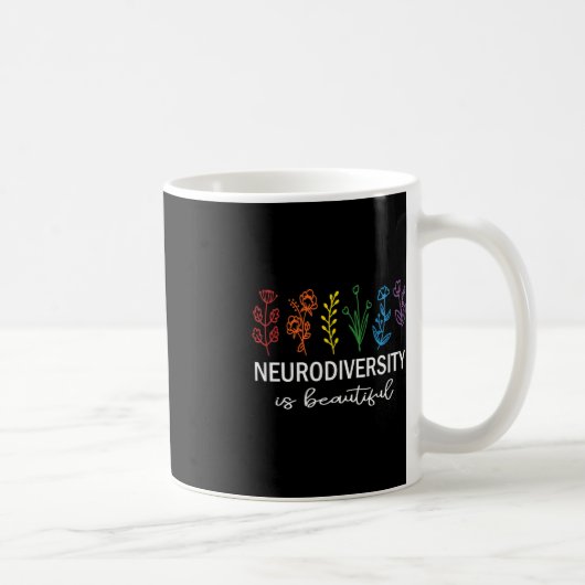 Mug Acceptation de la sensibilisation sur l'autisme La (Droite)