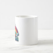 Mug Acceptation de l'autisme Astronaut arc-en-ciel (Centre)