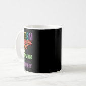 Mug Acceptation des soins de sensibilisation sur l'aut (Devant gauche)