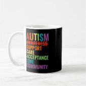 Mug Acceptation des soins de sensibilisation sur l'aut (Gauche)
