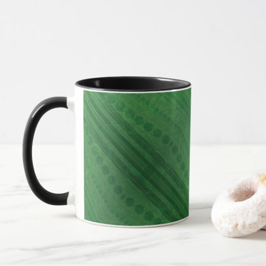 Mug Acceptation | Motif de Boho écologique (Avec donut)