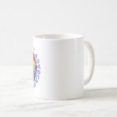 Mug Accepter Adapter Défendre-Ruban Mondial de Sensibi (Devant droit)