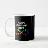 Mug Accepter Comprendre Amour Neurodiversité Infinité (Gauche)
