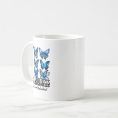 Mug Accepter Comprendre la Sensibilisation sur l'autis (Devant gauche)