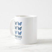 Mug Accepter Comprendre la Sensibilisation sur l'autis (Devant gauche)