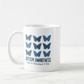 Mug Accepter Comprendre la Sensibilisation sur l'autis (Gauche)