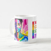 Mug Accepter mon authenticité (Devant gauche)