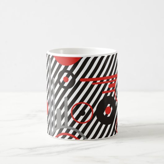 Mug accès | bandes noires (Centre)