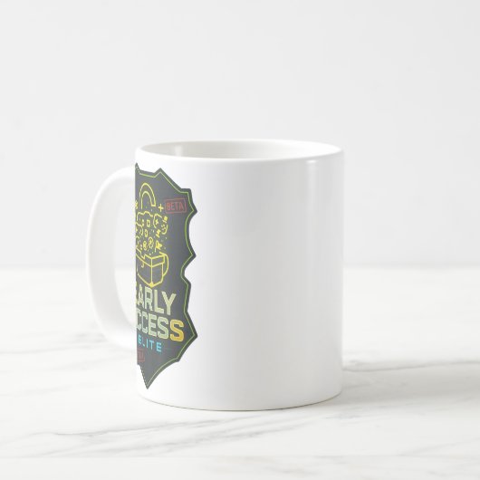 Mug Accès précoce Elite Gaming Content Creator Beta Te (Devant gauche)