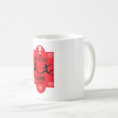 Mug Accessoires de football de football (Devant droit)