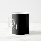 Mug Accessoires de garde-boue Fusils Usa Drapeau Der F (Devant gauche)
