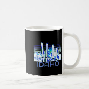 Mug Accessoires de ski de l'Idaho rétro ski de l'Idaho