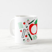 Mug Accessoires de vie pour enseignant (Devant gauche)