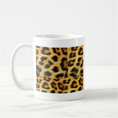 Mug Accessoires d'impression de fourrure léopard réali (Gauche)