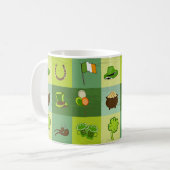 Mug Accessoires du jour de St Patrick (Devant gauche)