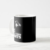 Mug Accident de chariot de golf Je fais mes propres ca (Devant gauche)