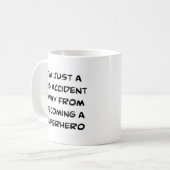 Mug accident de laboratoire superhero (Devant gauche)