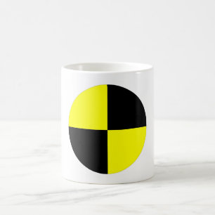Mug accident de voiture de signe de symbole de