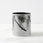 Mug Accident du zeppelin allemand L2 de marine (Centre)