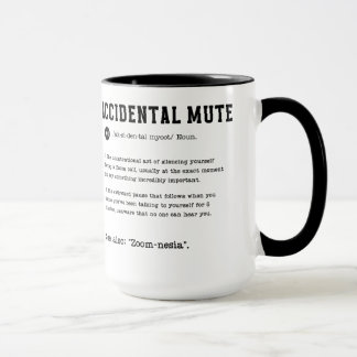 Mug Accidentelle - Zoom Classique Appel Blunder