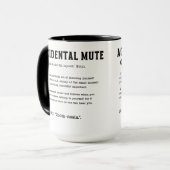 Mug Accidentelle - Zoom Classique Appel Blunder (Devant gauche)