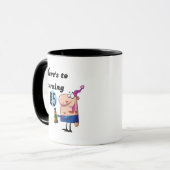Mug Acclamations à 85 T-shirts et cadeaux (Devant gauche)