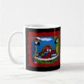 Mug Acclamations du perroquet de fête (Gauche)