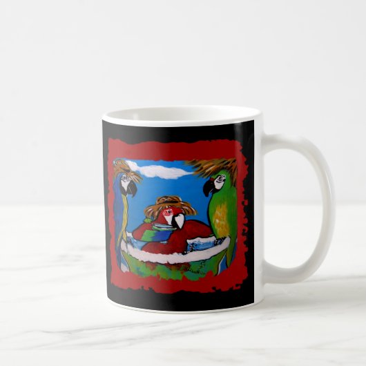 Mug Acclamations du perroquet de fête (Droite)